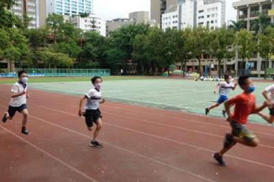 110學年度六年級跑步比賽