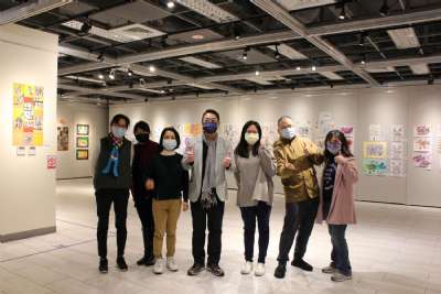 1110218 校慶美展開幕式