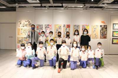 1110218 校慶美展開幕式