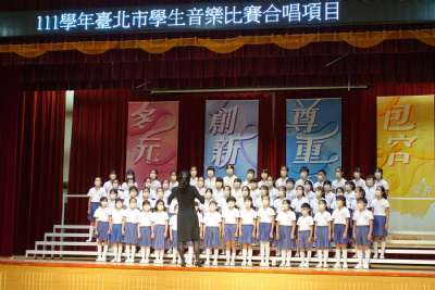 111學年度學生音樂比賽-合唱團