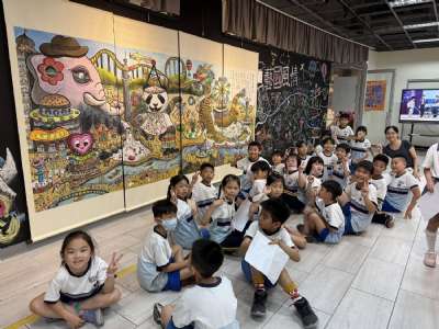 113學年度藝才班畢業暨成果展 展場參觀踴躍