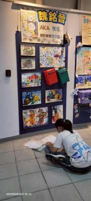 113學年度藝才班畢業暨成果展 展場參觀踴躍