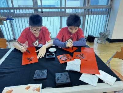 114學年度新春揮毫活動1150116