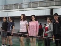 狂賀！本校教師女子羽球隊晉級100學年度教育盃羽球賽前八強