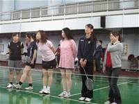 狂賀！本校教師女子羽球隊晉級100學年度教育盃羽球賽前八強