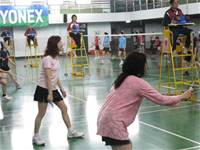 狂賀！本校教師女子羽球隊晉級100學年度教育盃羽球賽前八強