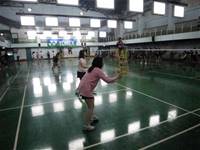 狂賀！本校教師女子羽球隊晉級100學年度教育盃羽球賽前八強