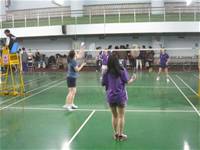 狂賀！本校教師女子羽球隊晉級100學年度教育盃羽球賽前八強