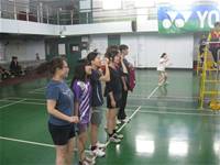 狂賀！本校教師女子羽球隊晉級100學年度教育盃羽球賽前八強