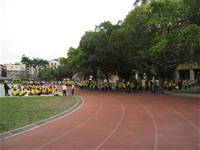 100學年度下學期防震疏散演練