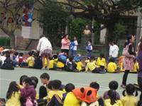 100學年度下學期防震疏散演練