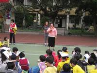 100學年度下學期防震疏散演練