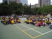 100學年度下學期防震疏散演練