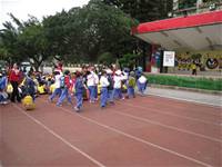 100學年度下學期防震疏散演練