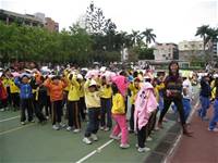 100學年度下學期防震疏散演練