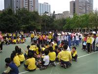 100學年度下學期防震疏散演練