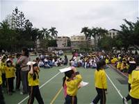 100學年度下學期防震疏散演練