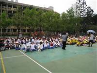 100學年度下學期防震疏散演練