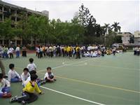 100學年度下學期防震疏散演練