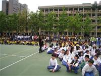 100學年度下學期防震疏散演練