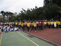 100學年度下學期防震疏散演練