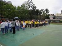 100學年度下學期防震疏散演練