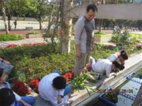 1010323小園丁實務工作-生態池種植物囉