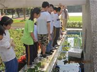 1010323小園丁實務工作-生態池種植物囉