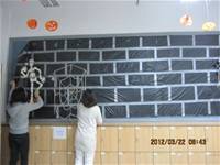 1010322英語情境教室布置-四月HappyEaster