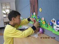 1010322英語情境教室布置-四月HappyEaster