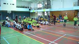 五年級男童組100學年度教育盃中小學巧固球錦標賽亞軍