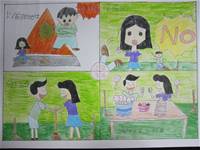 100學年度[性別平等教育宣導月]四格漫畫比賽