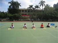 100學年度一年級拍球比賽