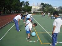 100學年度一年級拍球比賽