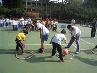 100學年度一年級拍球比賽