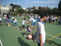 100學年度一年級拍球比賽