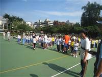 100學年度一年級拍球比賽