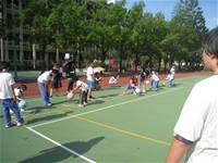 100學年度一年級拍球比賽