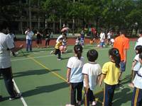 100學年度一年級拍球比賽