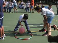 100學年度一年級拍球比賽