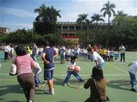 100學年度一年級拍球比賽