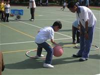 100學年度一年級拍球比賽