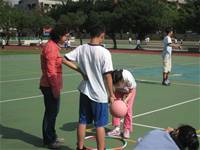 100學年度一年級拍球比賽