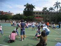 100學年度一年級拍球比賽