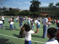 100學年度一年級拍球比賽