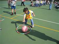 100學年度一年級拍球比賽