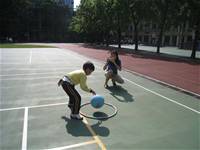 100學年度一年級拍球比賽