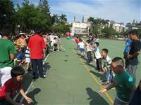 100學年度二年級拍球比賽