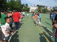 100學年度二年級拍球比賽