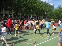 100學年度二年級拍球比賽